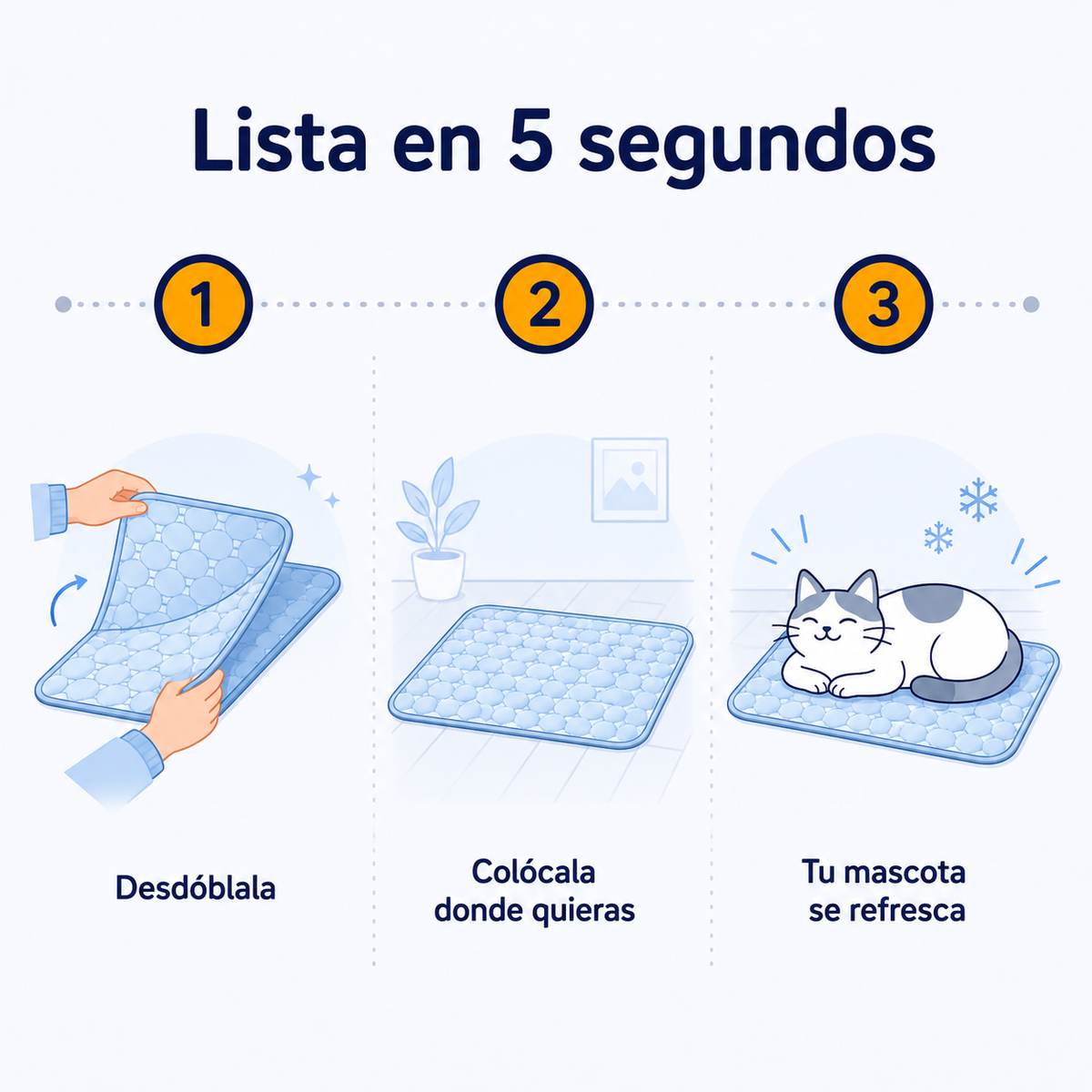 Frescopaw – Alfombrilla Refrescante para Perros y Gatos